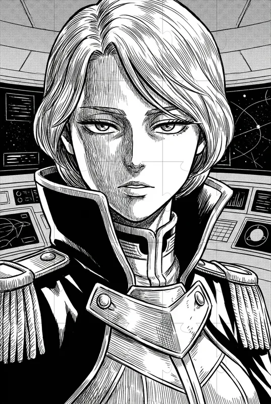 Yuki Tabata Style Black Clover Manga Art