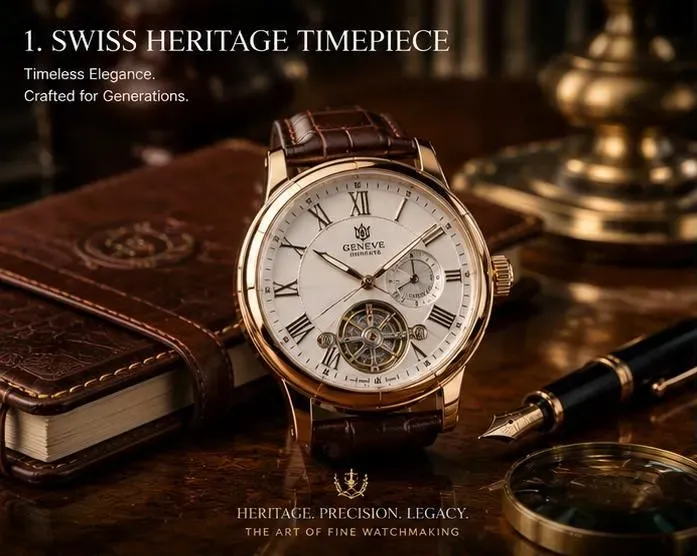 Cinematic Luxury Watch Advertisements