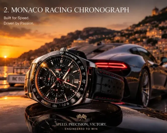 Cinematic Luxury Watch Advertisements