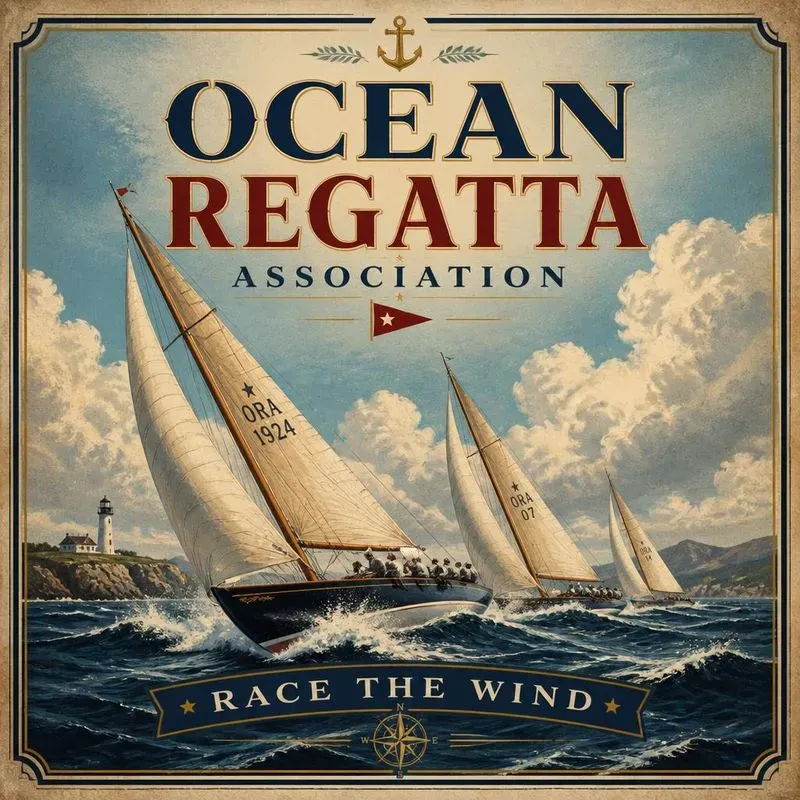 Vintage Sailing Club Graphic Generator