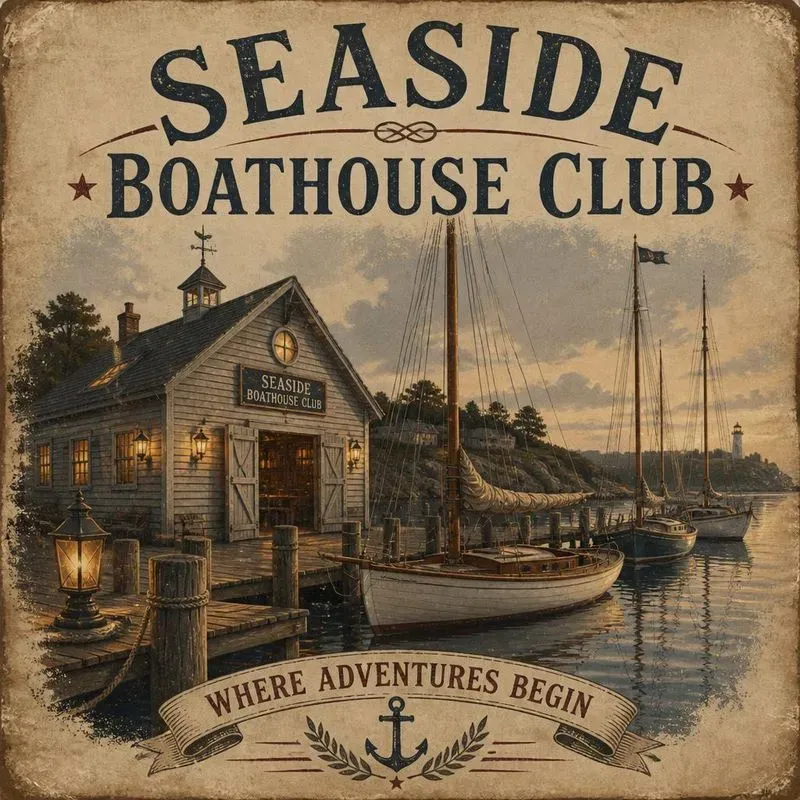 Vintage Sailing Club Graphic Generator
