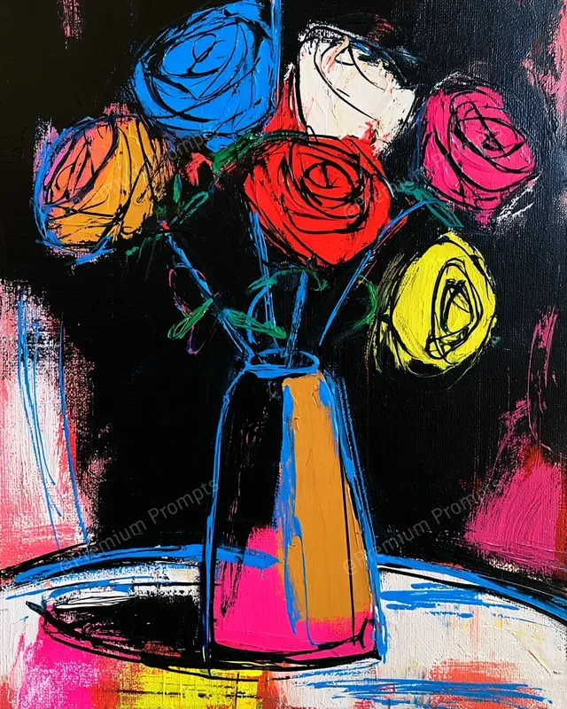 Expressive Oil Paintings