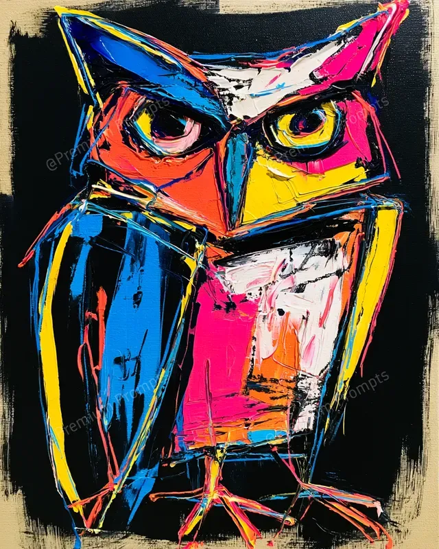 Expressive Oil Paintings