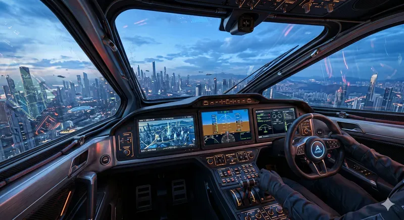 Futuristic Aircraft Cockpits