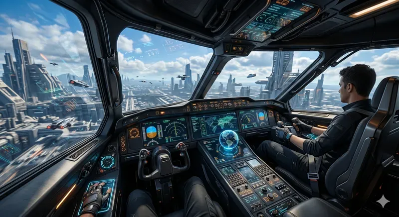 Futuristic Aircraft Cockpits
