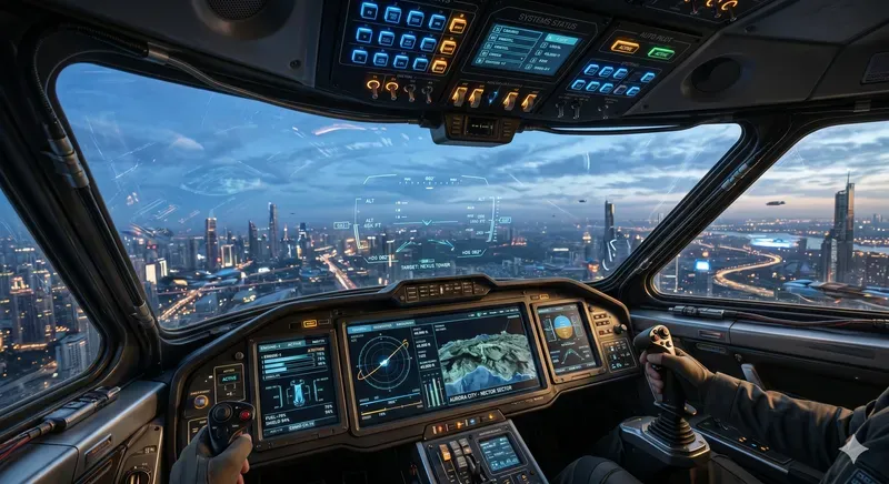 Futuristic Aircraft Cockpits