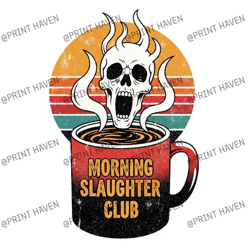 Retro Villain Tshirt Prints