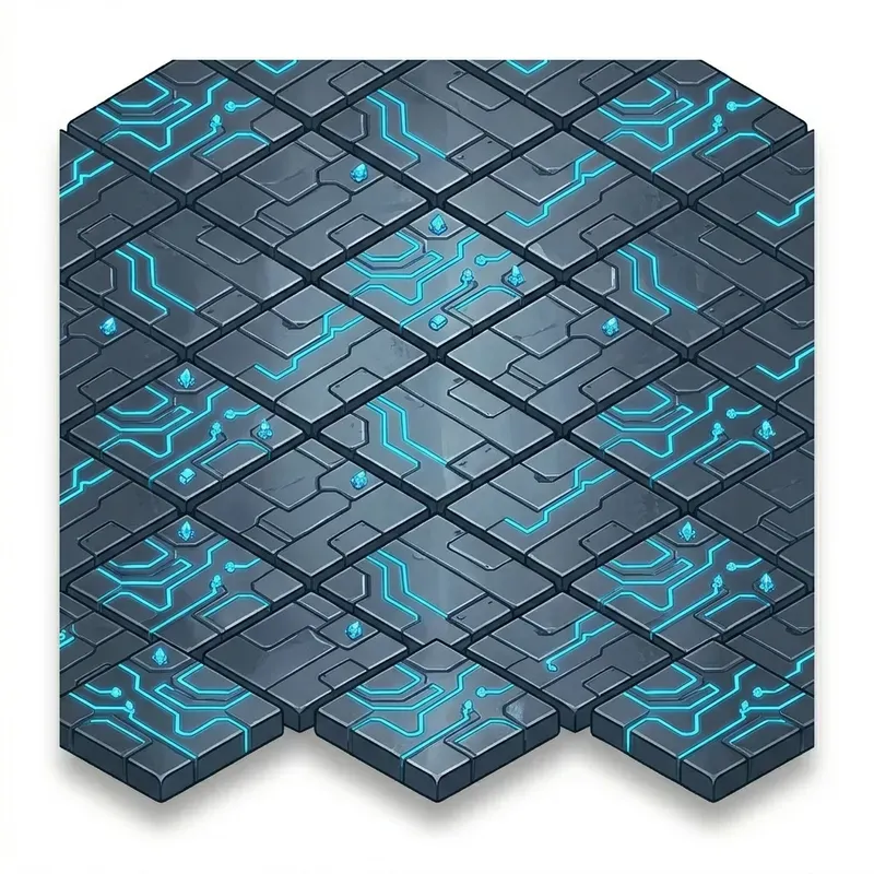 Isometric Game Terrain Tiles
