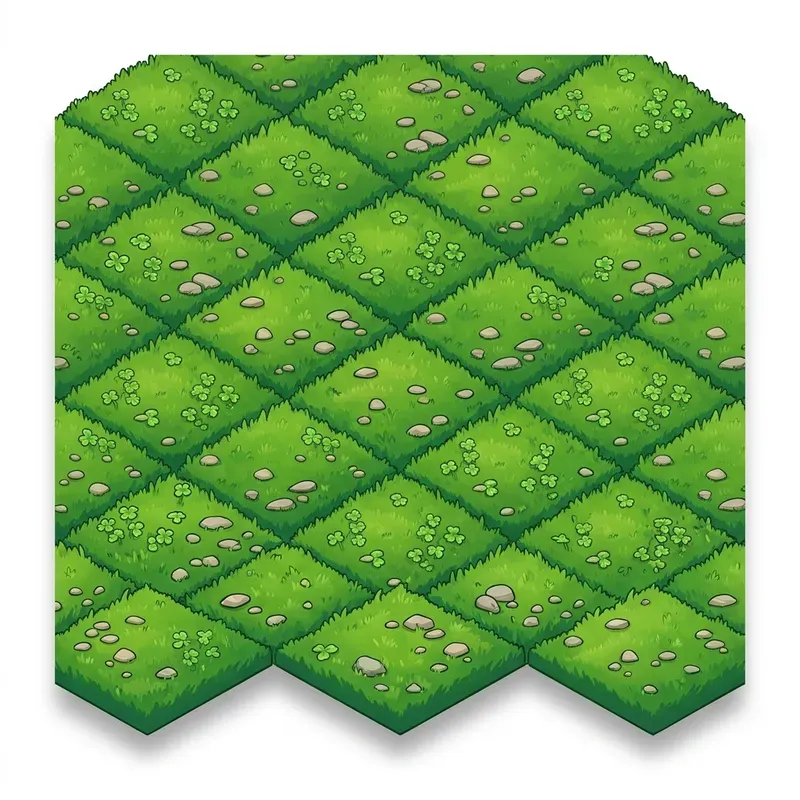 Isometric Game Terrain Tiles