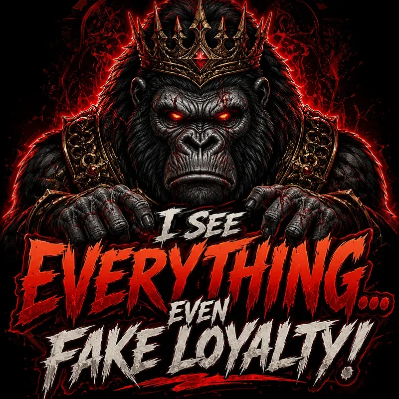 Savage Beast Typography Art