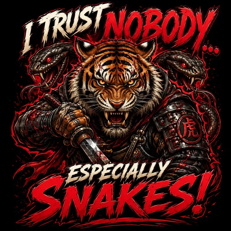 Savage Beast Typography Art