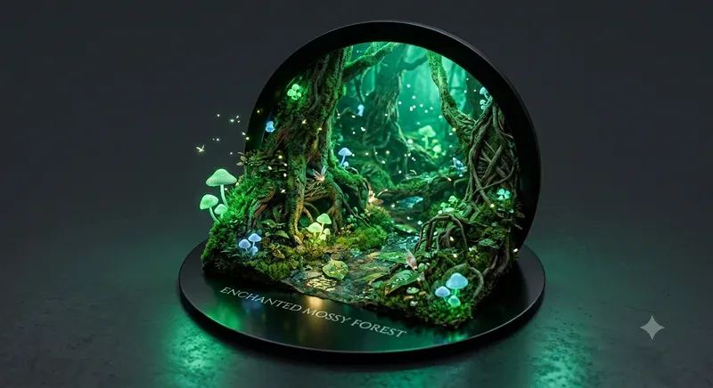 3D Microdiorama Frame Popouts