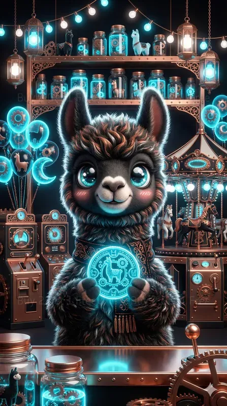 Dual Clockwork Carnival 3D Posters