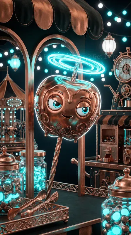 Dual Clockwork Carnival 3D Posters