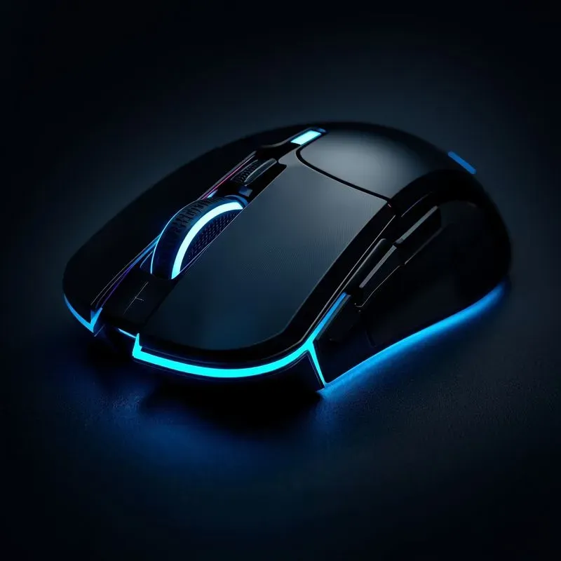 Premium Neon Gaming Peripherals