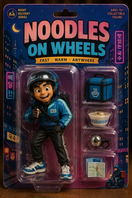 Nostalgic Blister Toy Figures