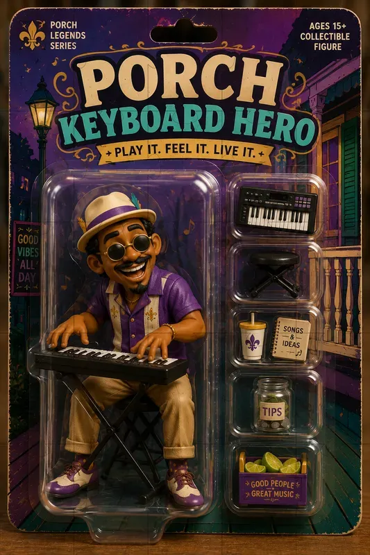 Nostalgic Blister Toy Figures