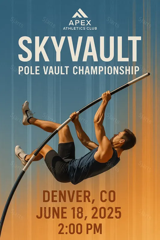Realistic Sports Posters