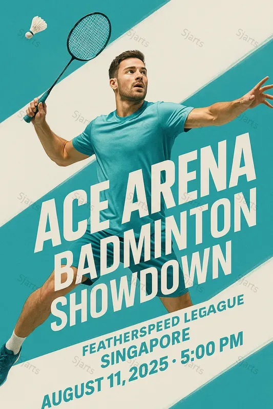 Realistic Sports Posters