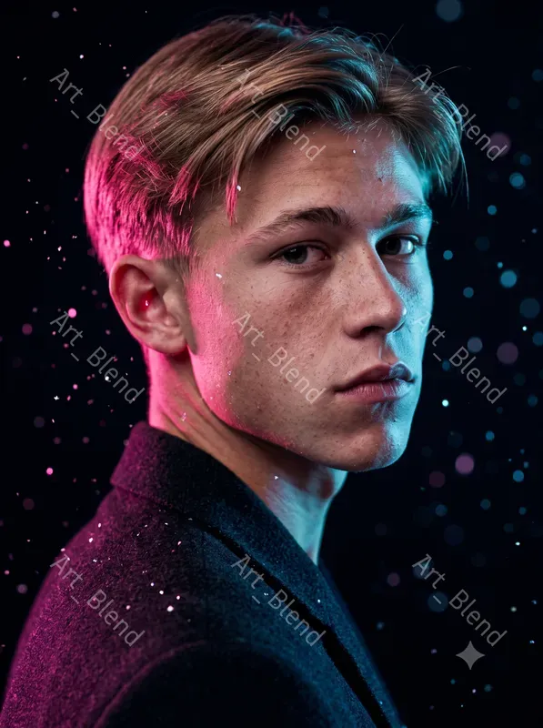 Dual Tone Neon Portraits