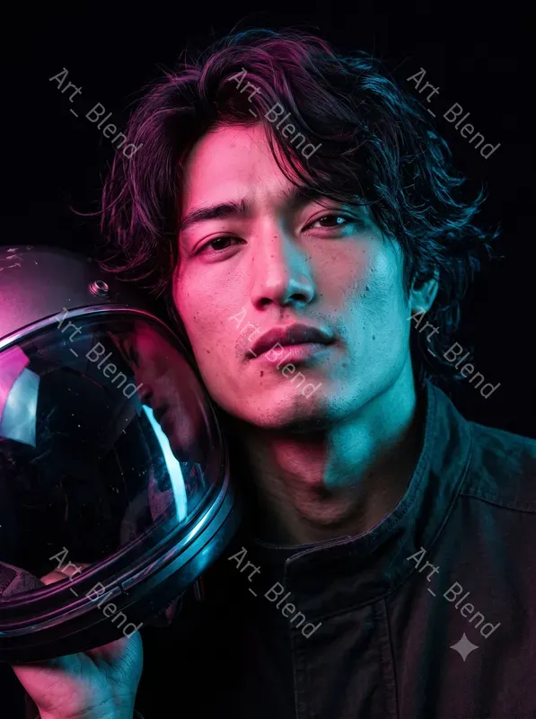 Dual Tone Neon Portraits