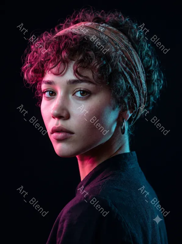 Dual Tone Neon Portraits