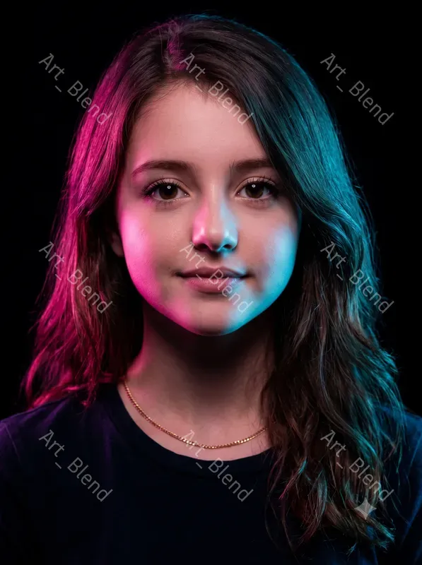 Dual Tone Neon Portraits