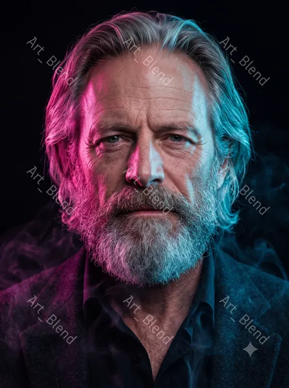 Dual Tone Neon Portraits