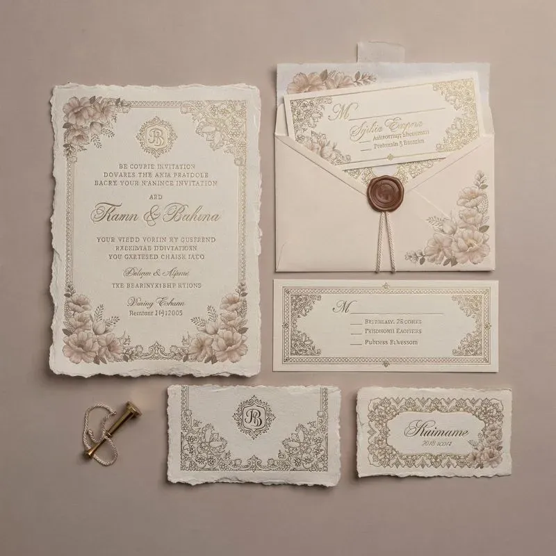 Luxury Wedding Invitation Suites