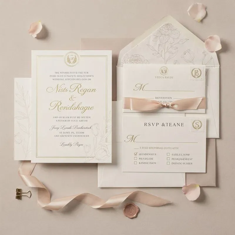 Luxury Wedding Invitation Suites