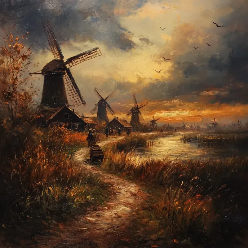 Dutch Golden Age Oil Paintings