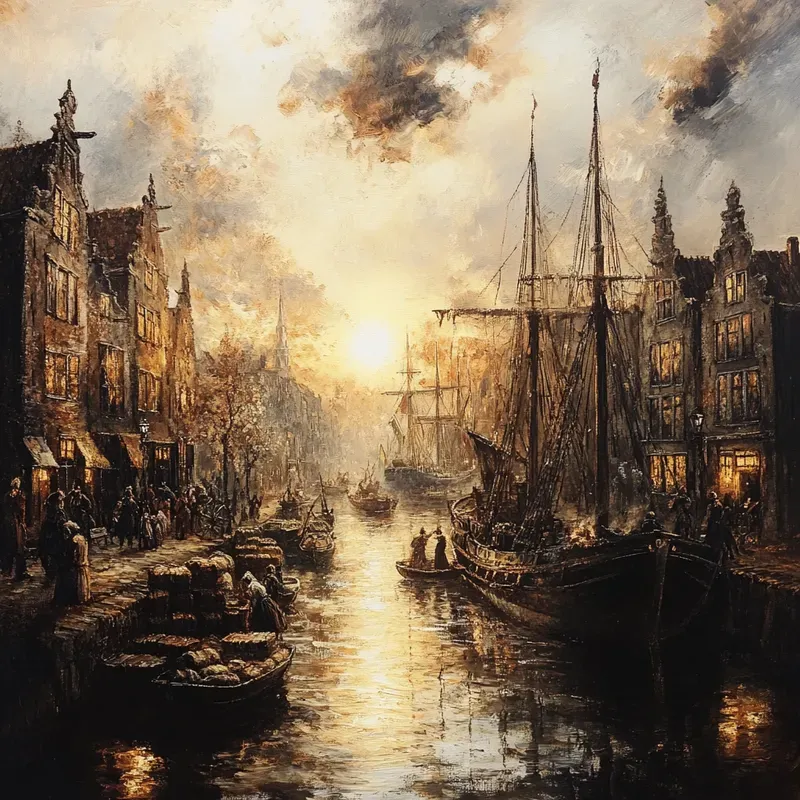 Dutch Golden Age Oil Paintings