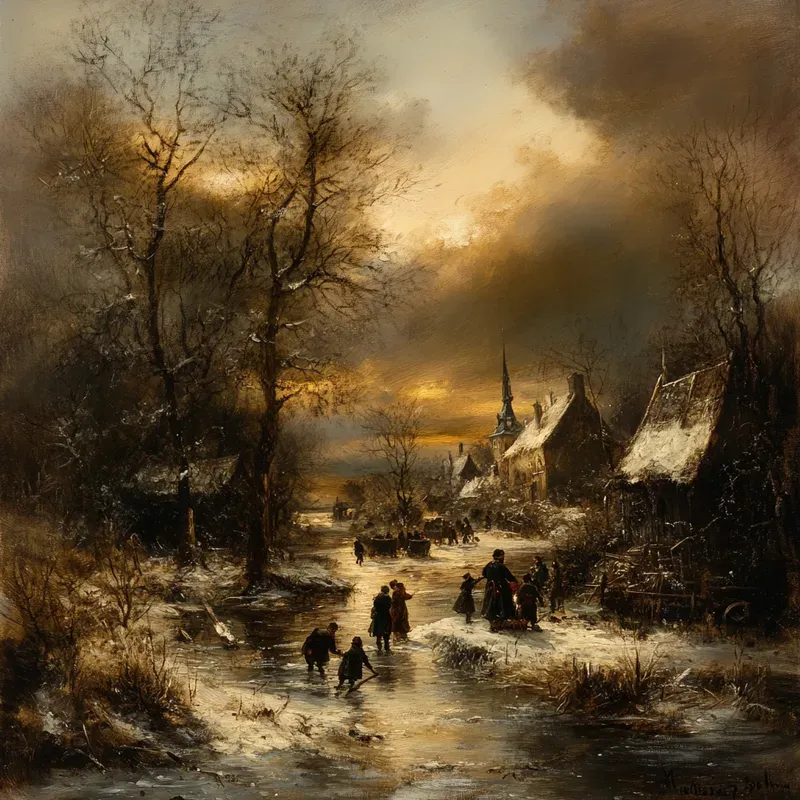 Dutch Golden Age Oil Paintings