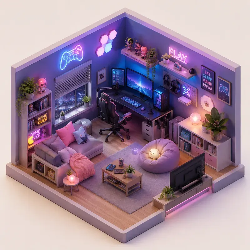 3D Cute Miniature Dioramas