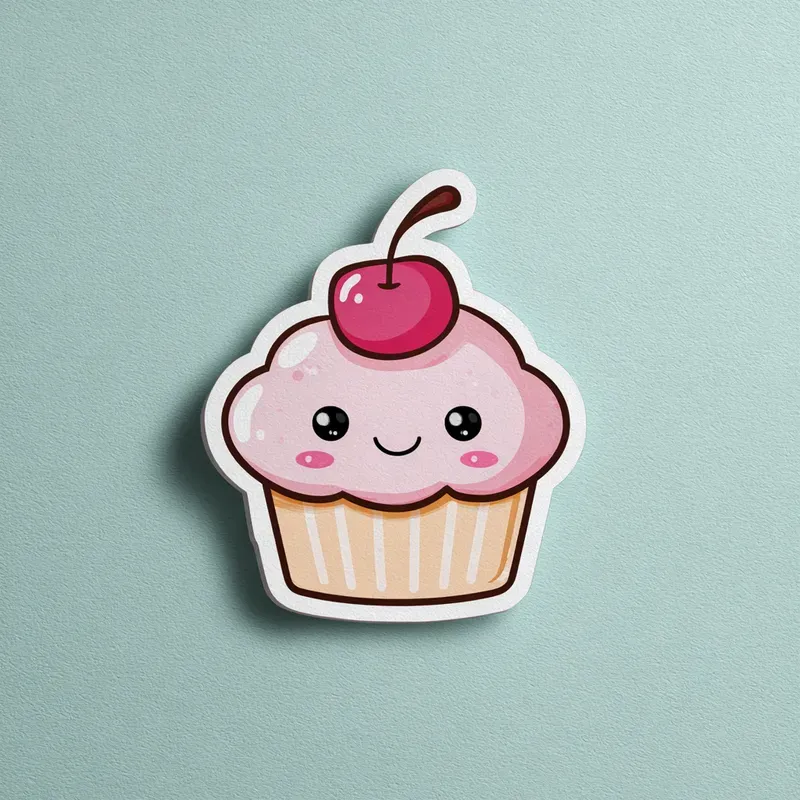 Whimsical Cute Illustrations With Face