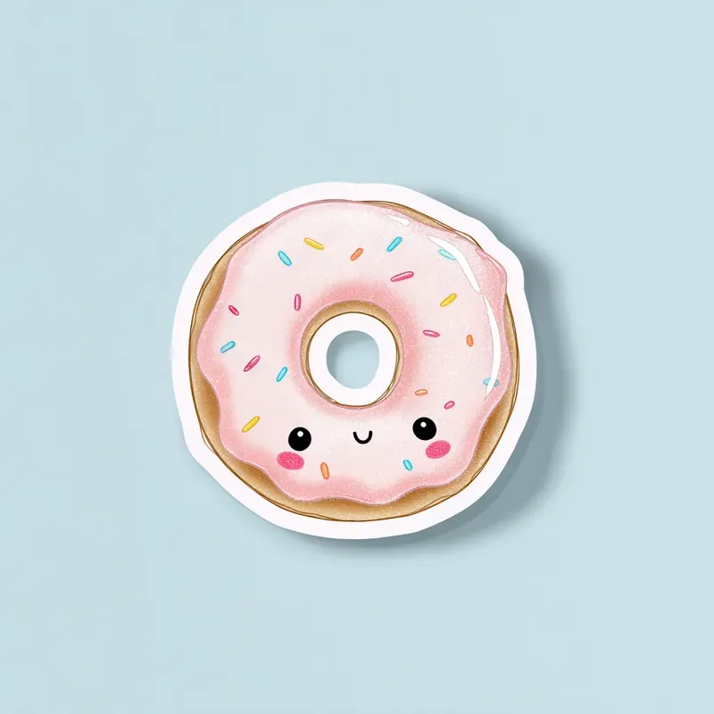Whimsical Cute Illustrations With Face