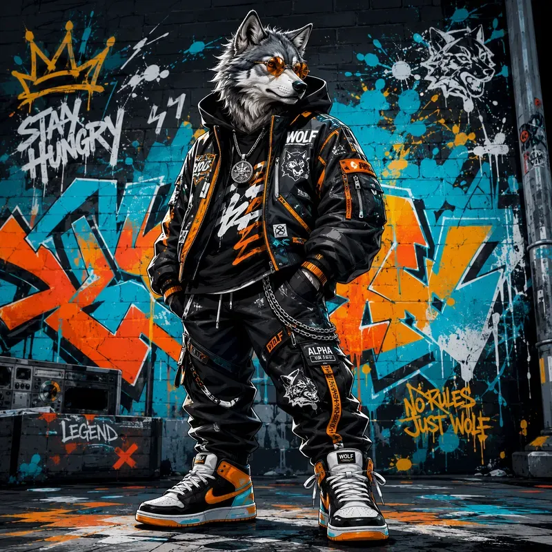 Urban Street Animal Art Kits