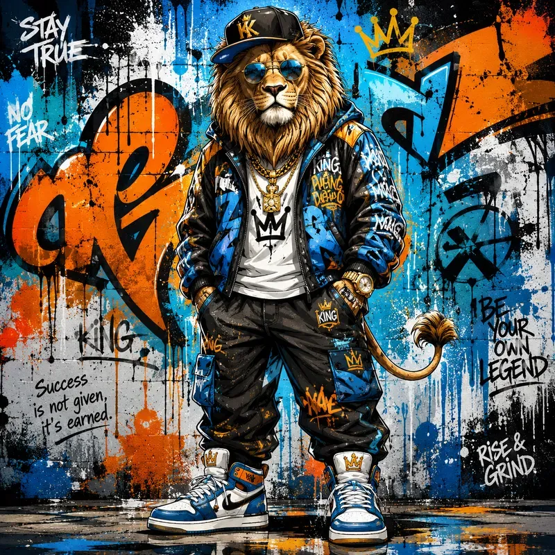 Urban Street Animal Art Kits