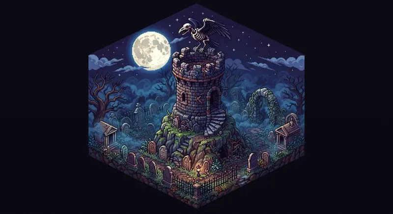 32bit Isometric Pixel Art Dioramas