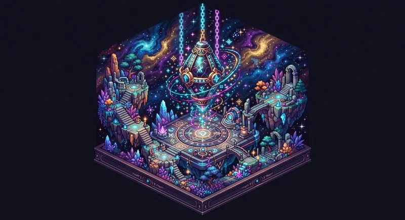 32bit Isometric Pixel Art Dioramas
