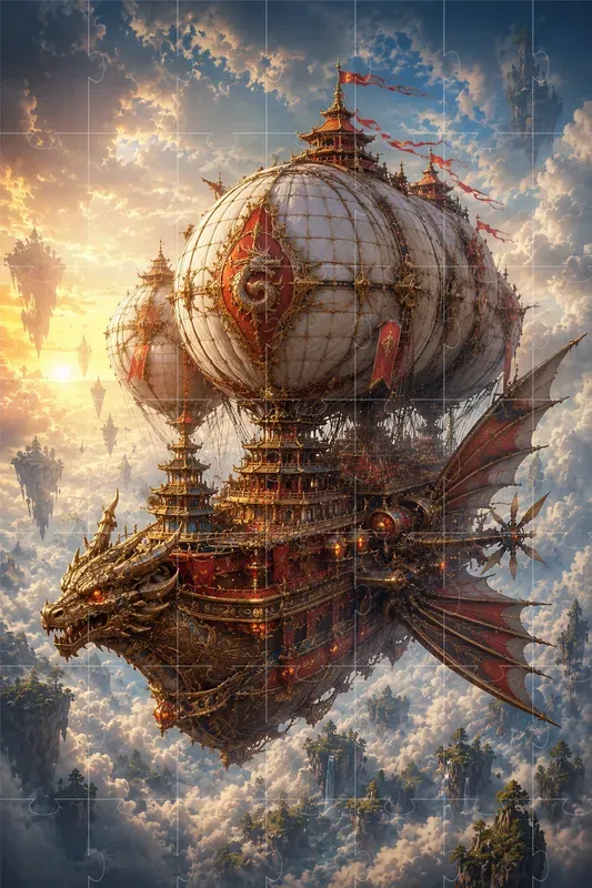 Sky Ships Fantasy Airships