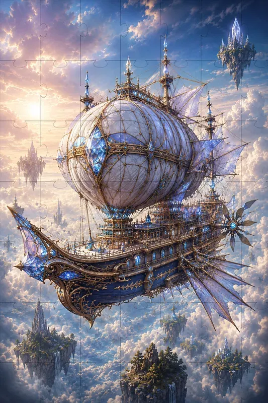 Sky Ships Fantasy Airships