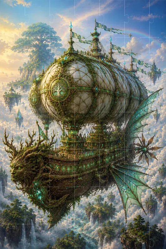 Sky Ships Fantasy Airships