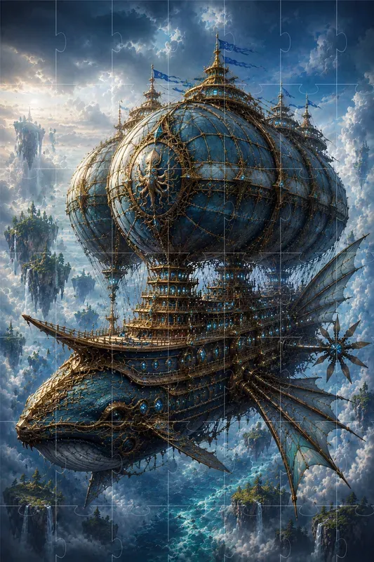 Sky Ships Fantasy Airships