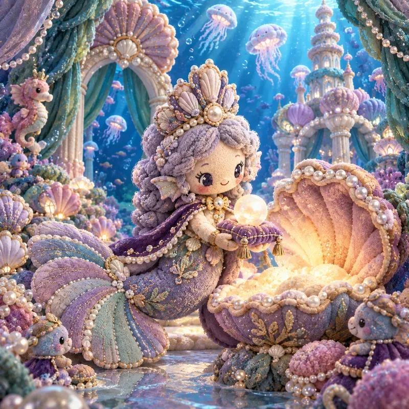 Mermaid Adventure Plush Toy Generator