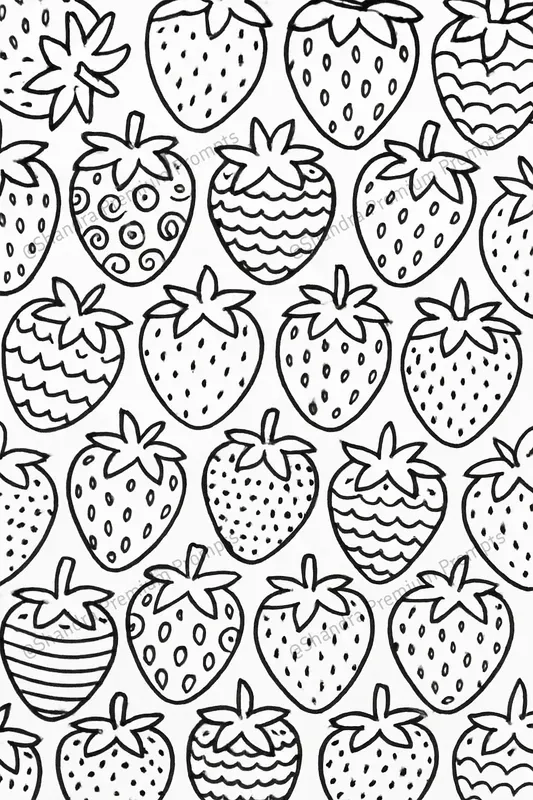 Doodle Art Satisfying Patterns Coloring