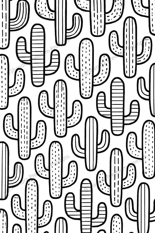 Doodle Art Satisfying Patterns Coloring