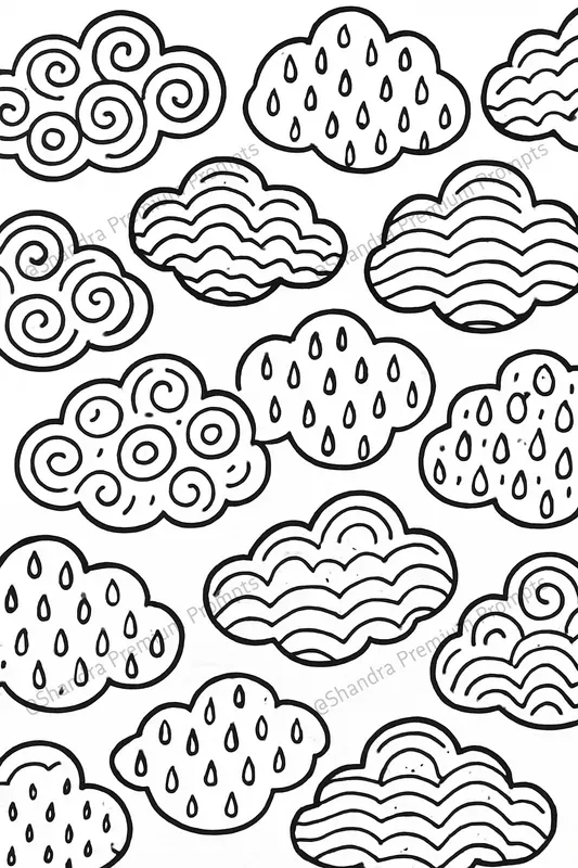 Doodle Art Satisfying Patterns Coloring