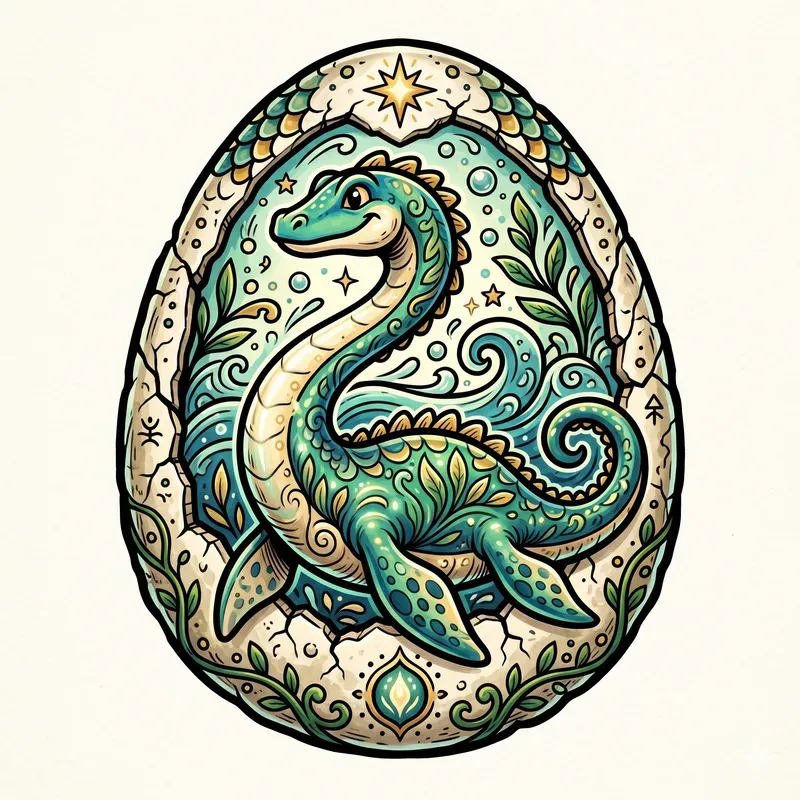 Playful Dinosaur Emblems