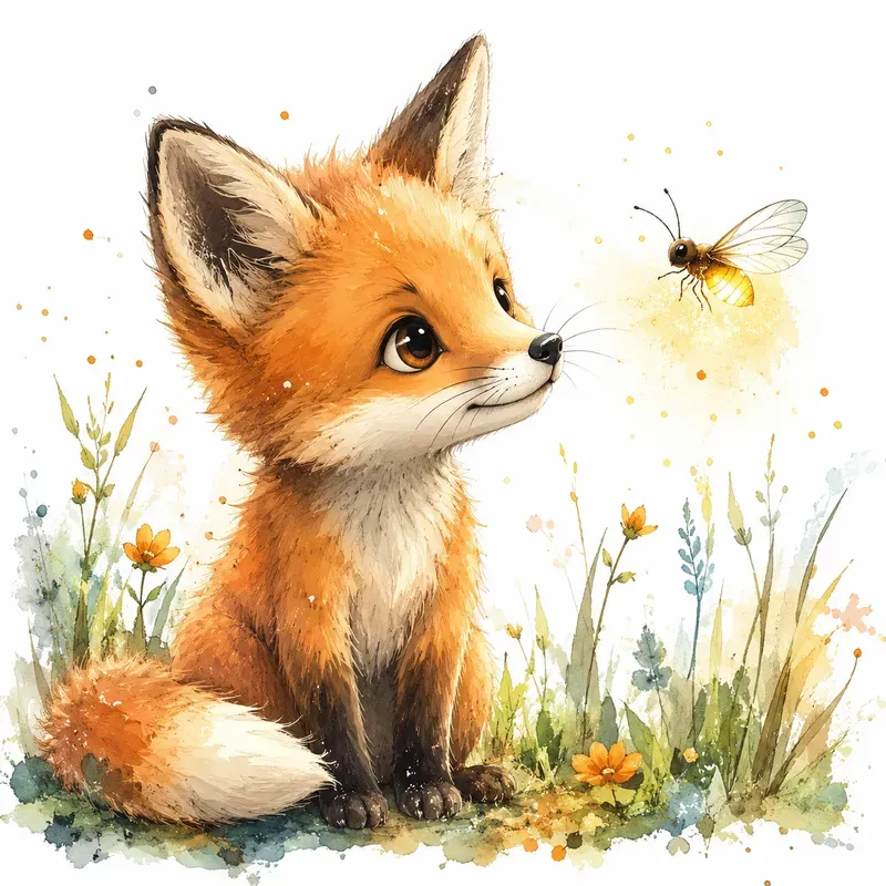 Whimsical Watercolor Animal Dreams